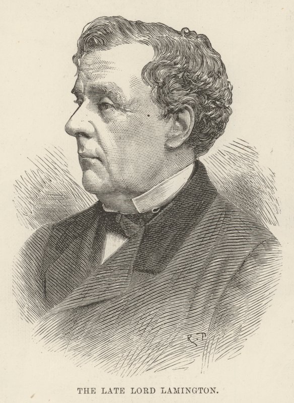 Feu Lord Lamington (gravure) - English School