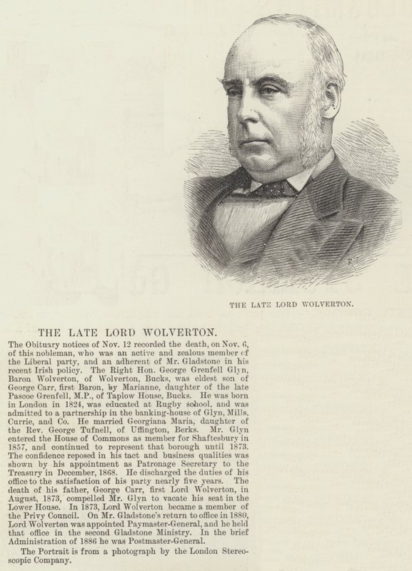 Feu Lord Wolverton - English School