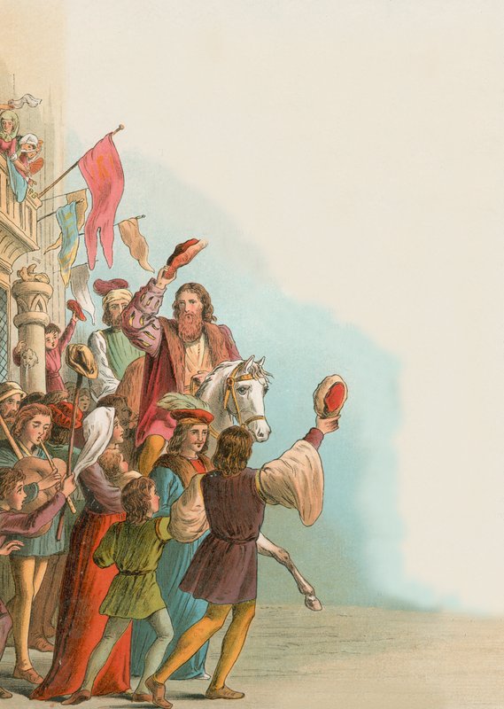La réception de Colomb en Espagne - English School