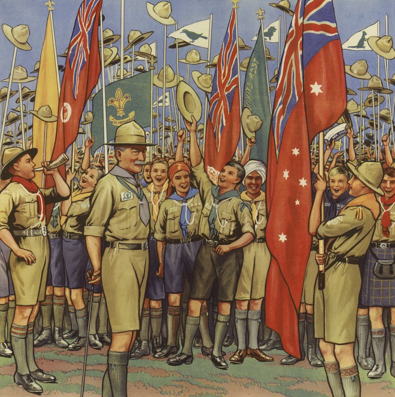 Le jamboree des scouts - English School