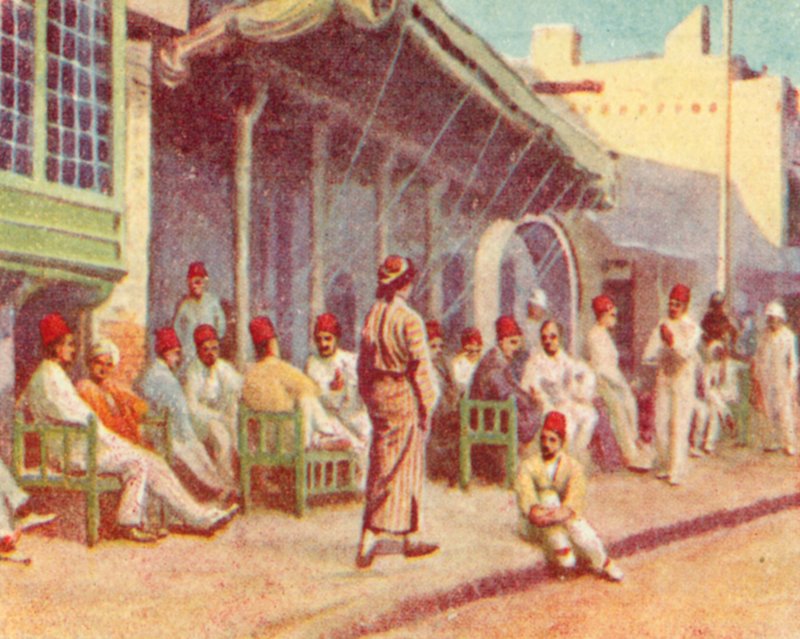 Thèbes, les Colosses - English School