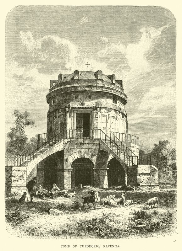 Tombe de Théodoric, Ravenne - English School