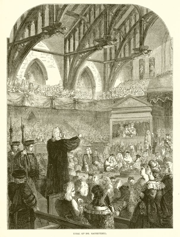 Procès du Dr Sacheverel - English School