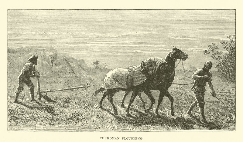 Labourage turkmène - English School