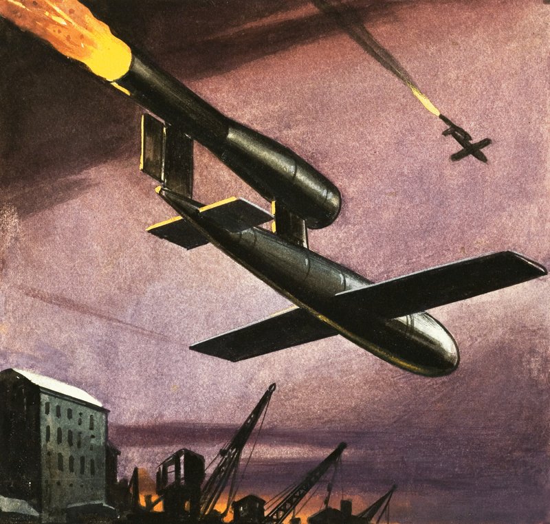 V1 Rocket Doodlebug - English School