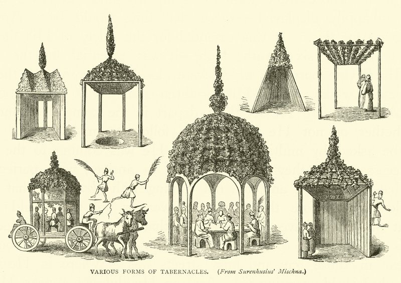 Diverses formes de Tabernacles - English School