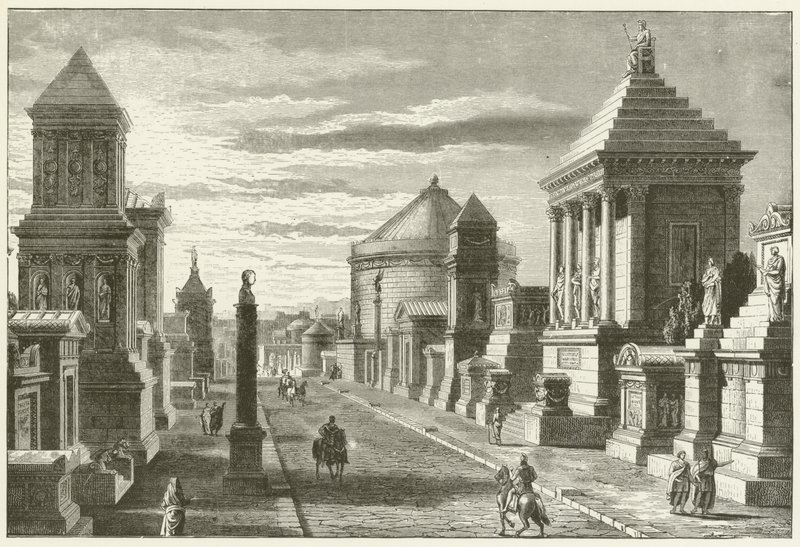Via Appia, près de Rome - English School