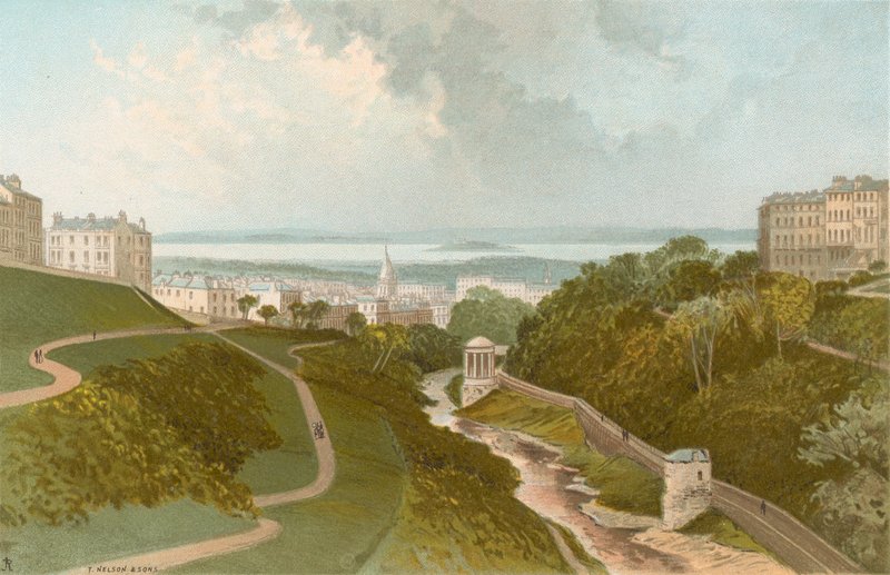 Vue depuis le Dean Bridge - Édimbourg - English School