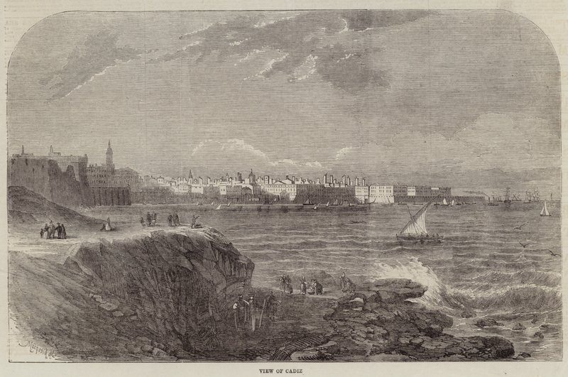 Vue de Cadix - English School