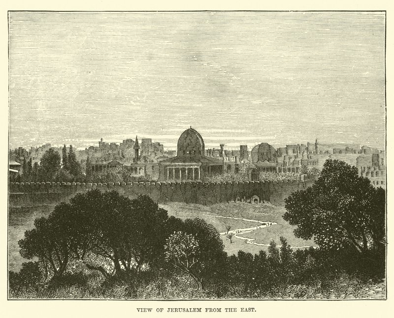 Vue de Jérusalem depuis l