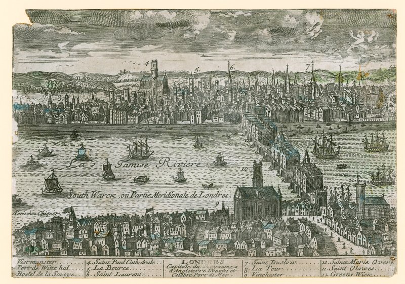 Vue de Londres - English School