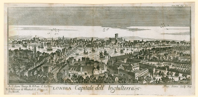 Vue de Londres - English School