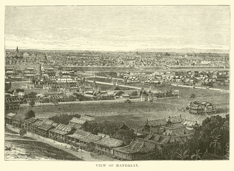 Vue de Mandalay - English School