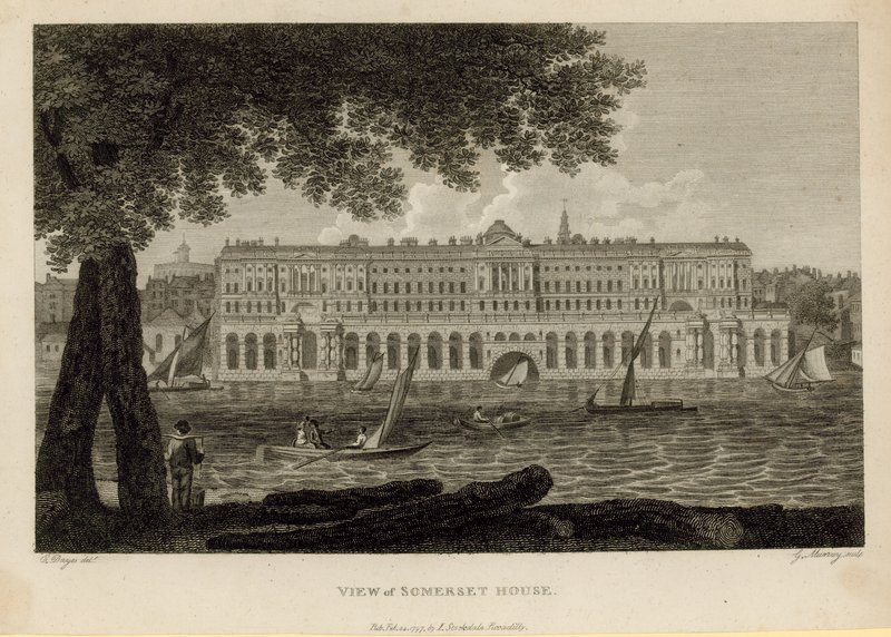 Vue de Somerset House - English School