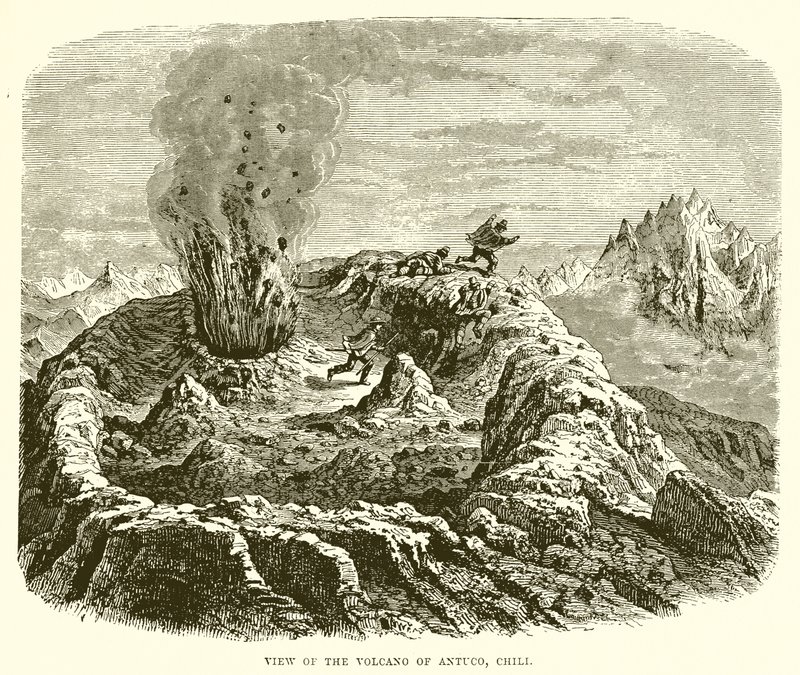 Vue du volcan d