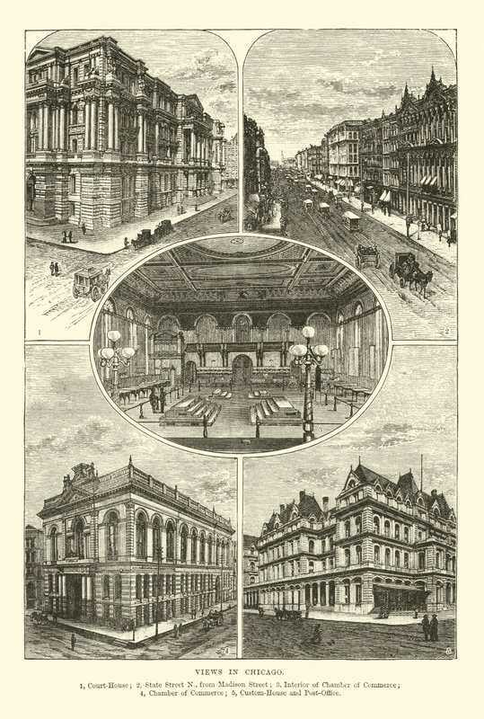 Vues de Chicago - English School