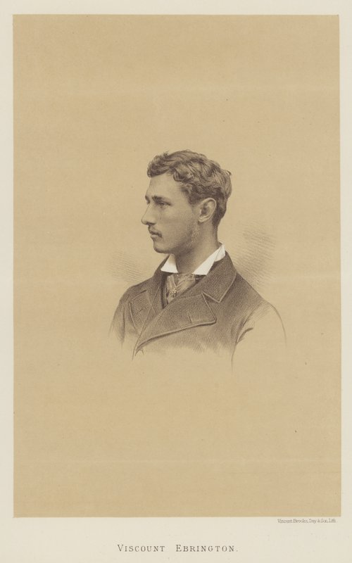 Vicomte Ebrington (lithographie) - English School