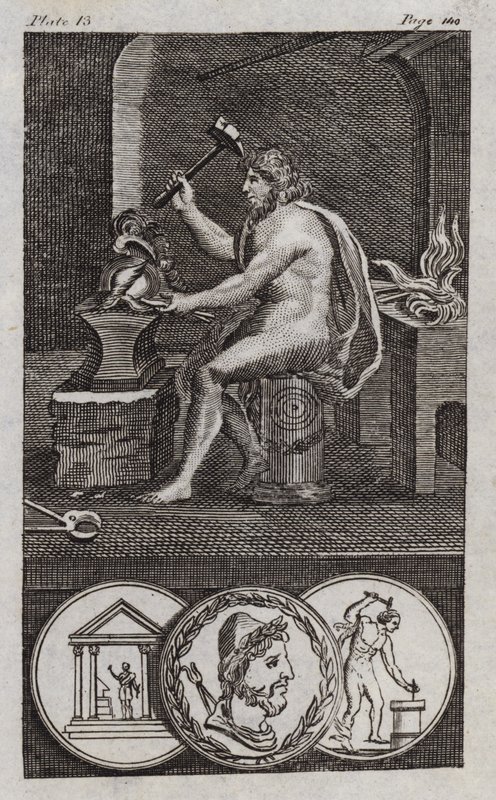 Vulcain (gravure) - English School
