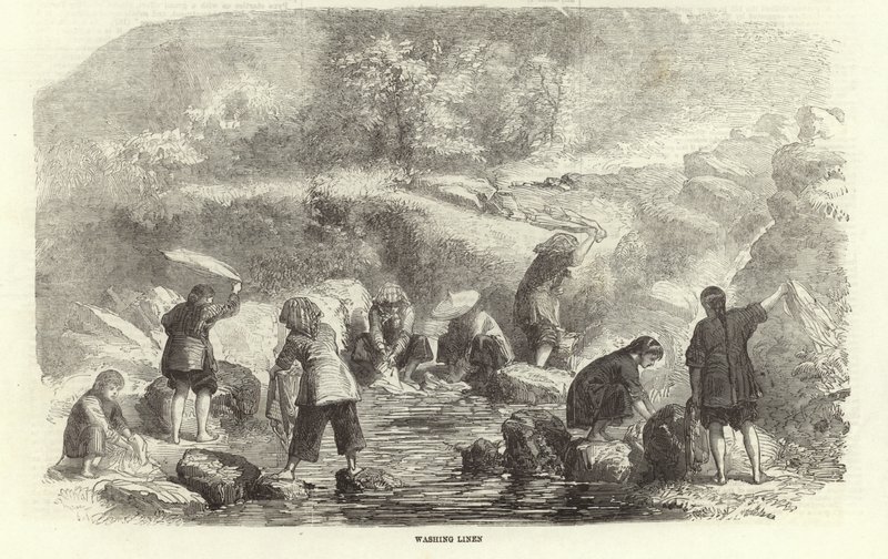 Lavage du linge - English School
