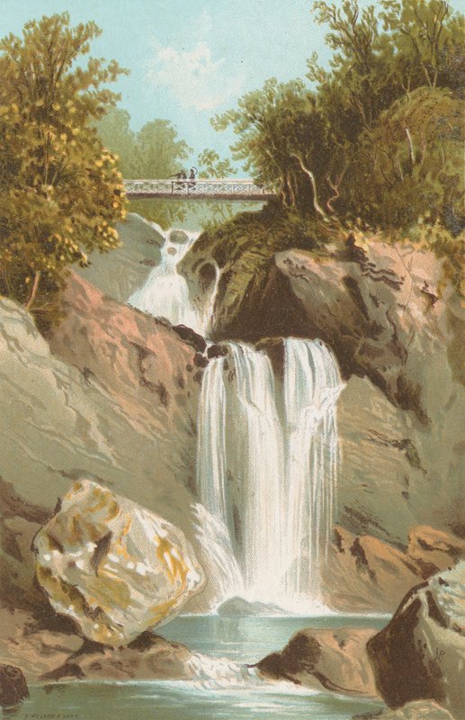 Cascade à Inversnaid - Loch Lomond - English School