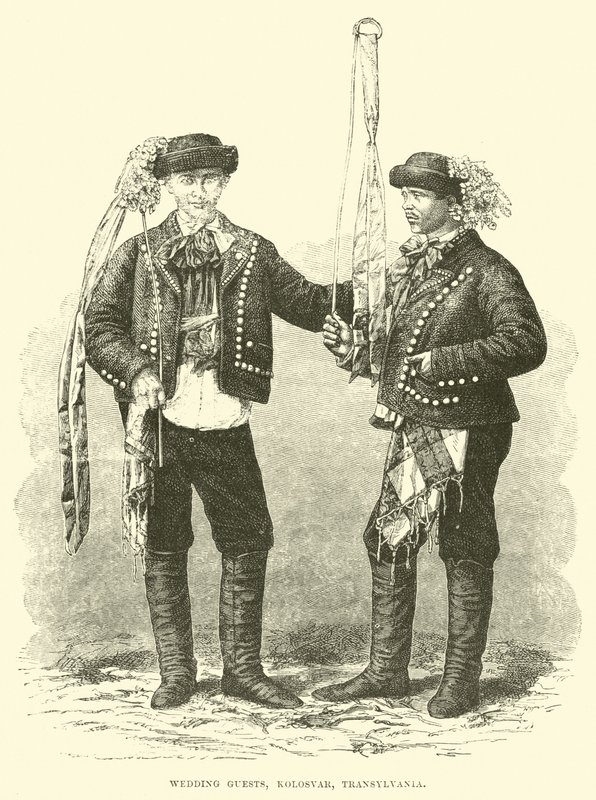Invités de mariage, Kolosvar, Transylvanie - English School