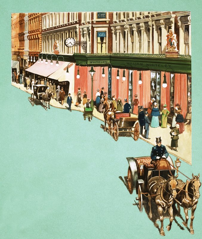 Magasin Whiteleys - English School