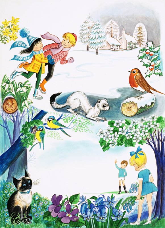 Hiver et Printemps - English School
