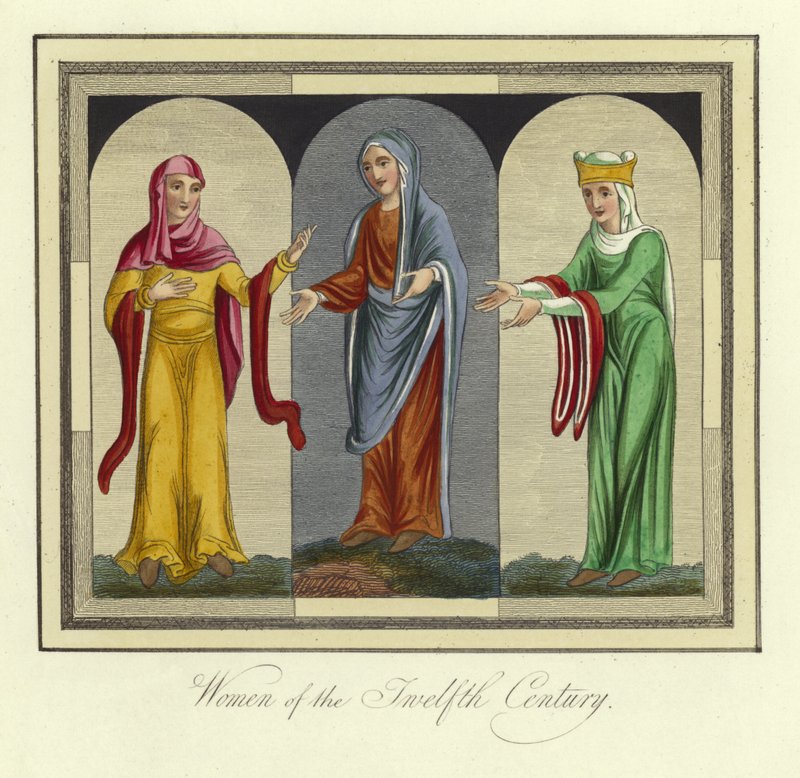 Femmes du XIIe siècle - English School