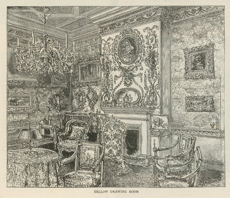 Salon jaune, Holland House - English School