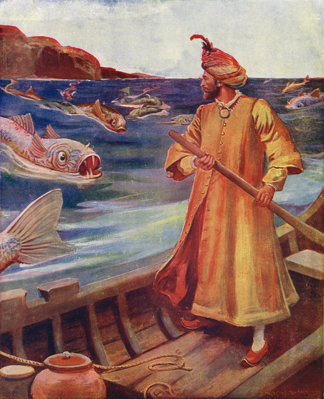 Sindbad voit les Grands Poissons - Enoch Ward