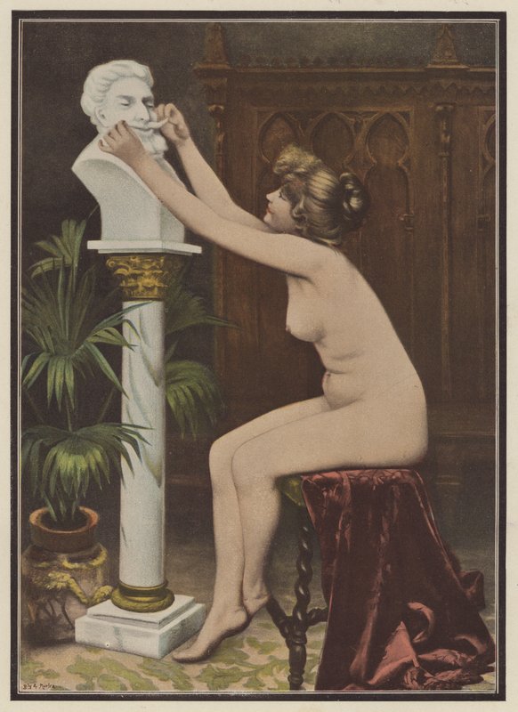 La Flatterie - Ernest Chateignon