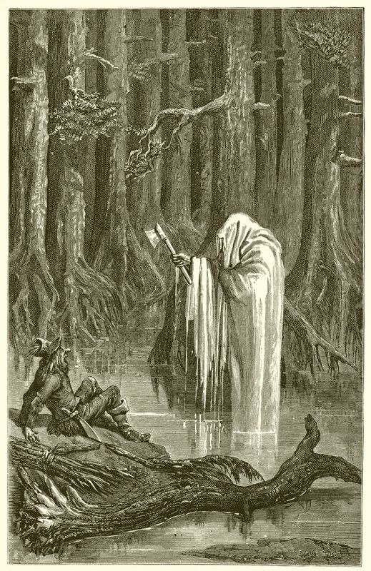 Mercure et le Bûcheron - Ernest Henry Griset