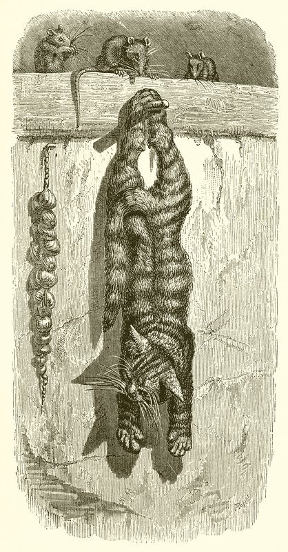 Le Chat et les Souris - Ernest Henry Griset