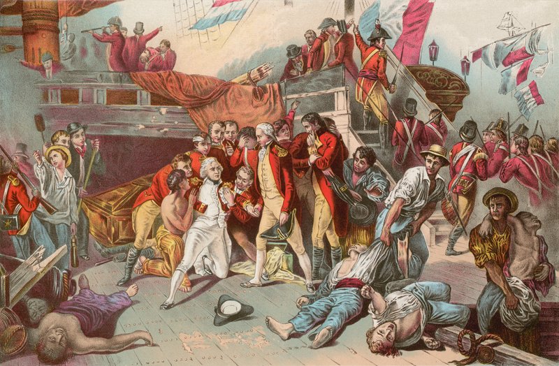 La dernière bataille de Nelson - Ernest Slingeneyer