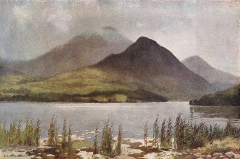 Lac Bassenthwaite et Skiddaw - Ernest William Haslehust