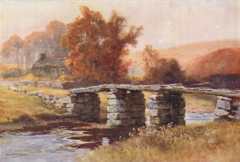 Pont Clapper, Postbridge - Ernest William Haslehust