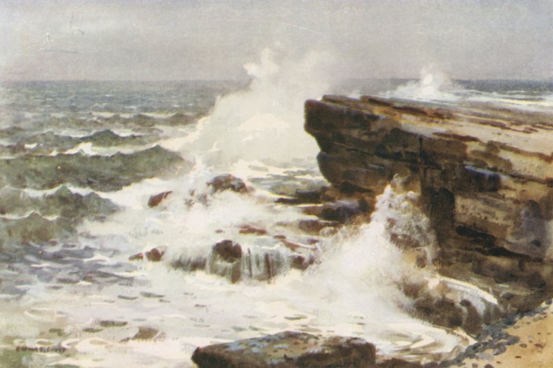 Filey Brigg - Ernest William Haslehust
