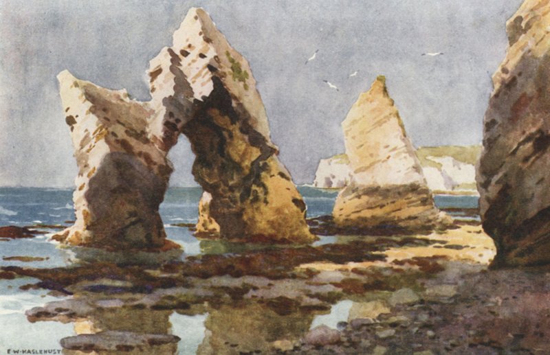 À Freshwater Bay - Ernest William Haslehust