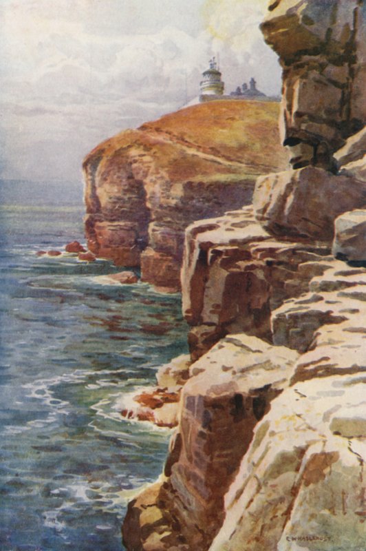 Le Phare, Anvil Point - Ernest William Haslehust