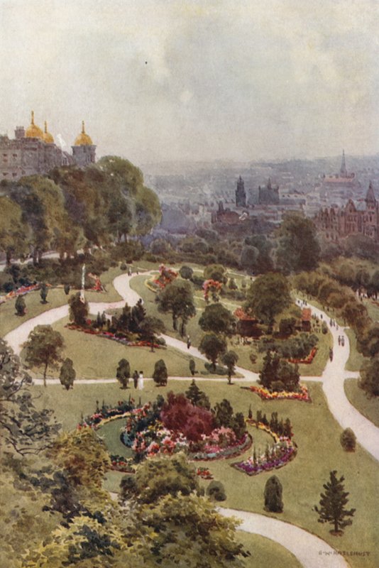 Les jardins de la vallée, Harrogate - Ernest William Haslehust