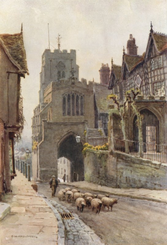 Porte Ouest, Warwick - Ernest William Haslehust