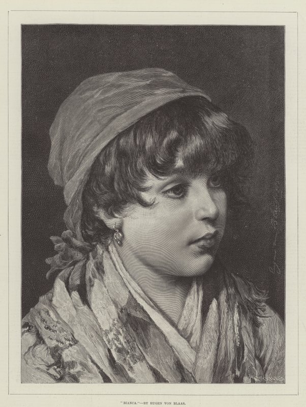 Bianca - Eugen von Blaas