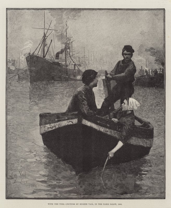 Avec la marée - Eugene Lawrence Vail
