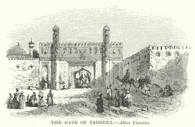 La Porte de Tabreez - Eugene (after) Flandin