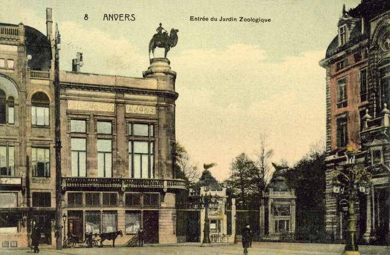 Anvers, Entrée des Jardins Zoologiques - European Photographer