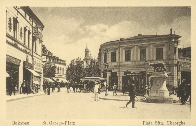 Bucarest, Place Saint-Georges, Piata Sftu Gheorghe - European Photographer