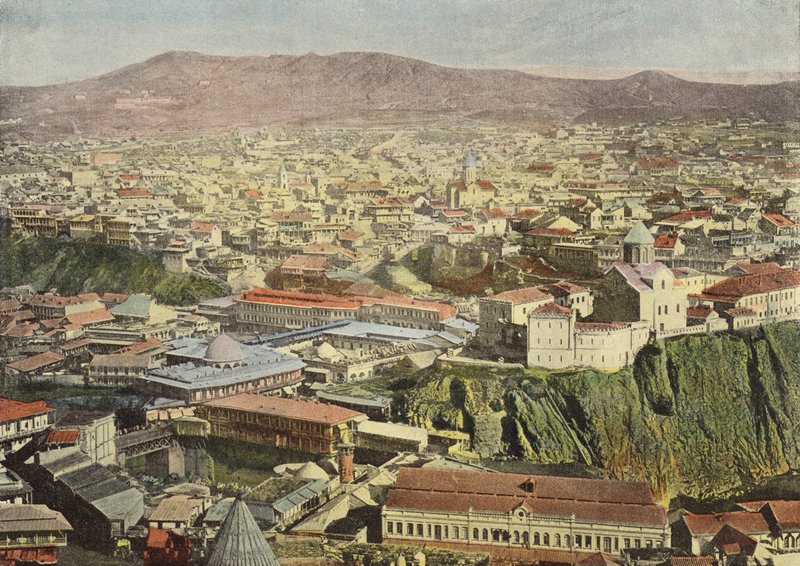 Tiflis, vue générale de la rive gauche du Koura - European Photographer