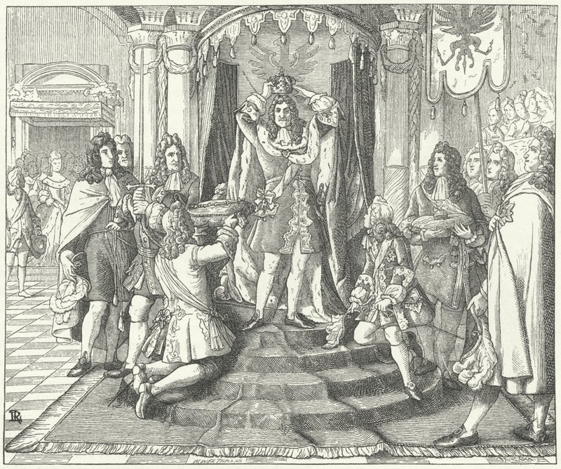 Couronnement du roi Frédéric Ier de Prusse, 1701 - European School