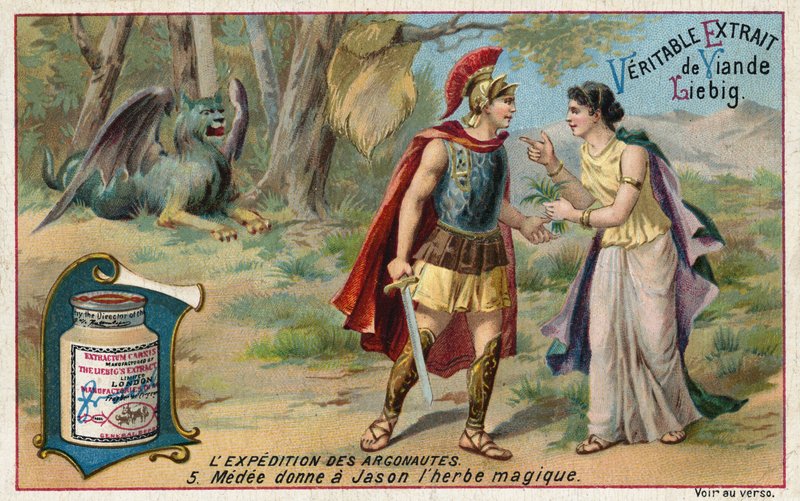 Médée donne à Jason la potion magique - European School