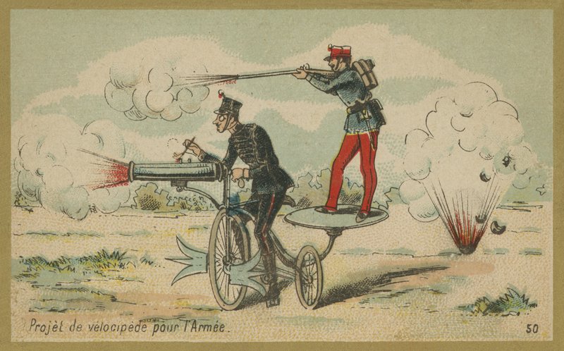 Vélocipède militaire - European School